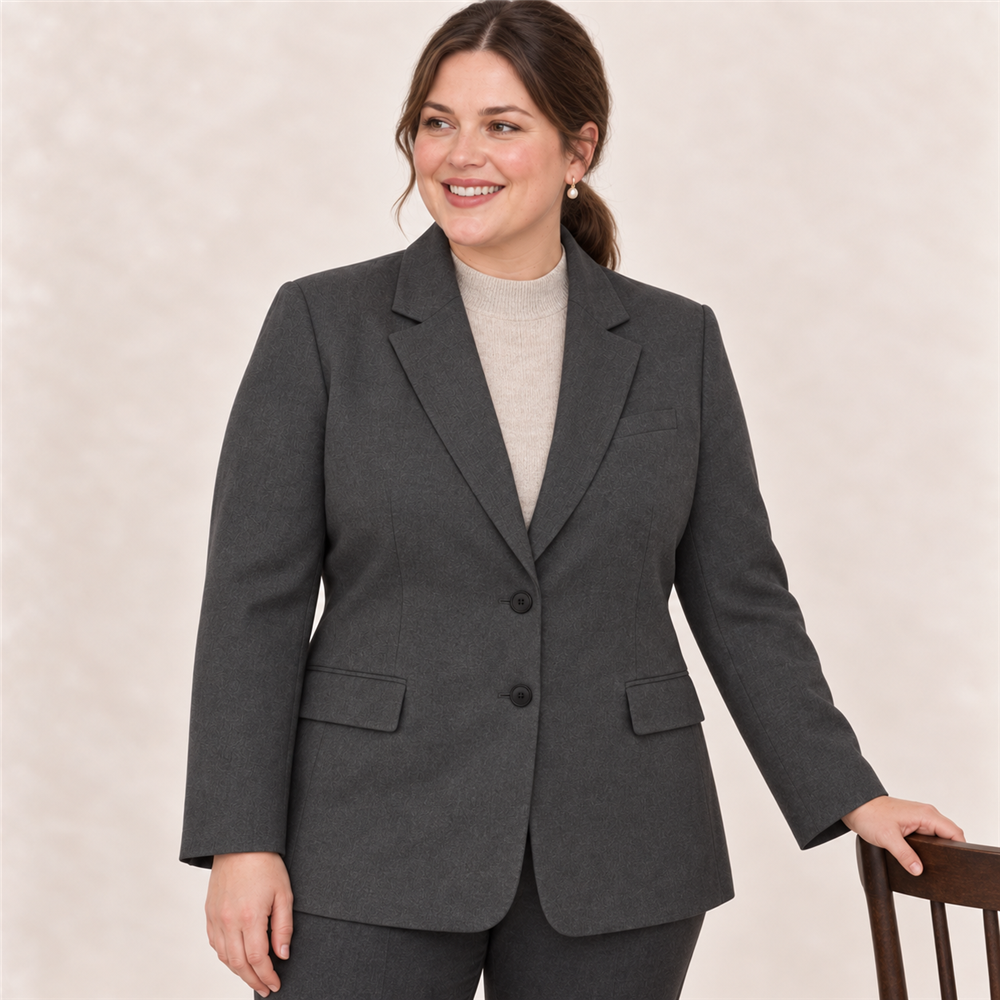 The City Tailored Plus-Size Women's Blazer
