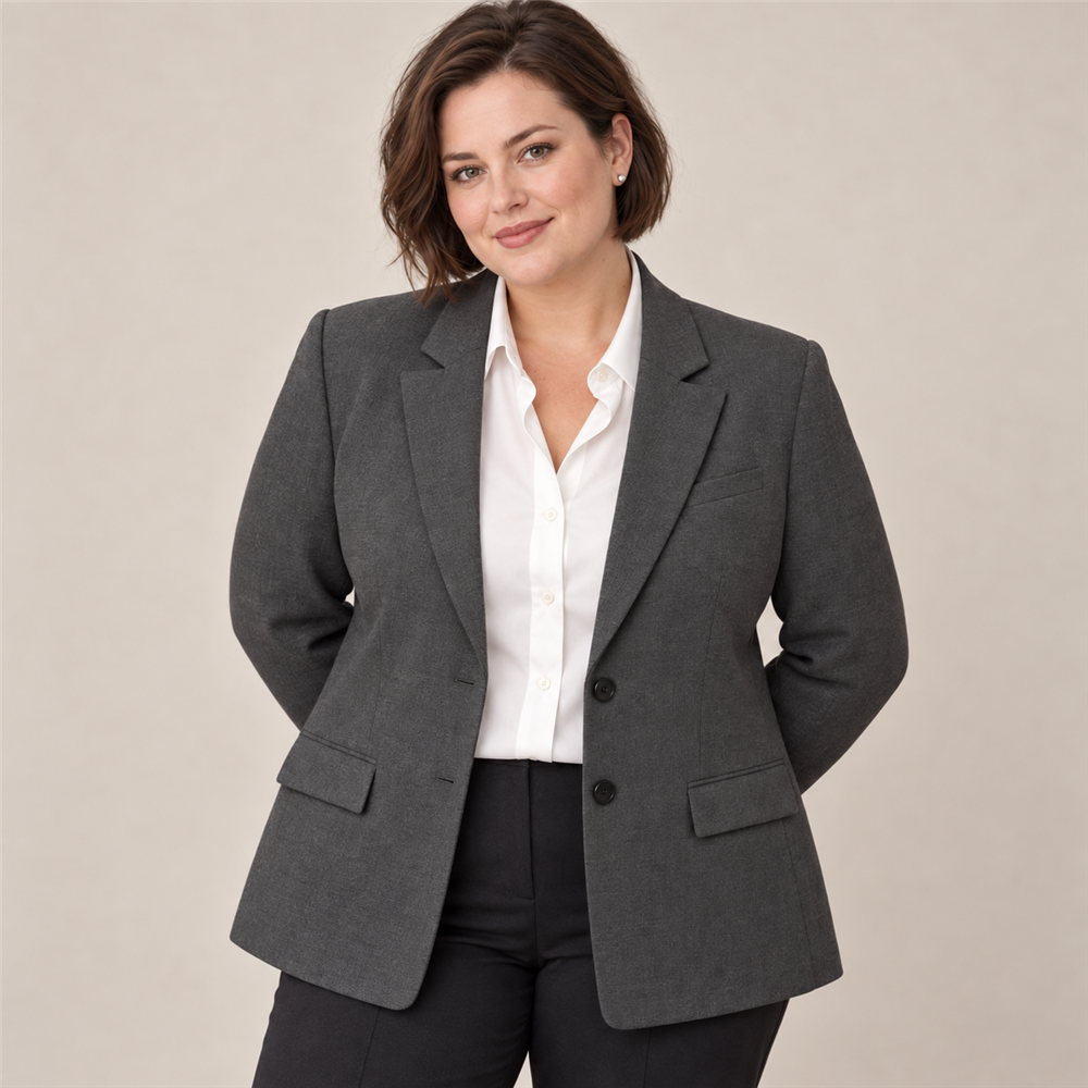 The City Tailored Plus-Size Women's Blazer