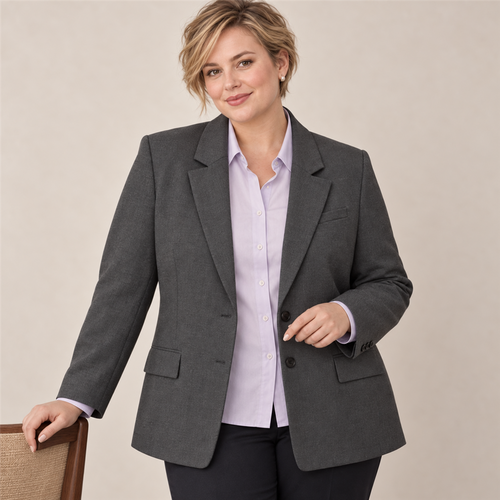 The City Tailored Plus-Size Women's Blazer