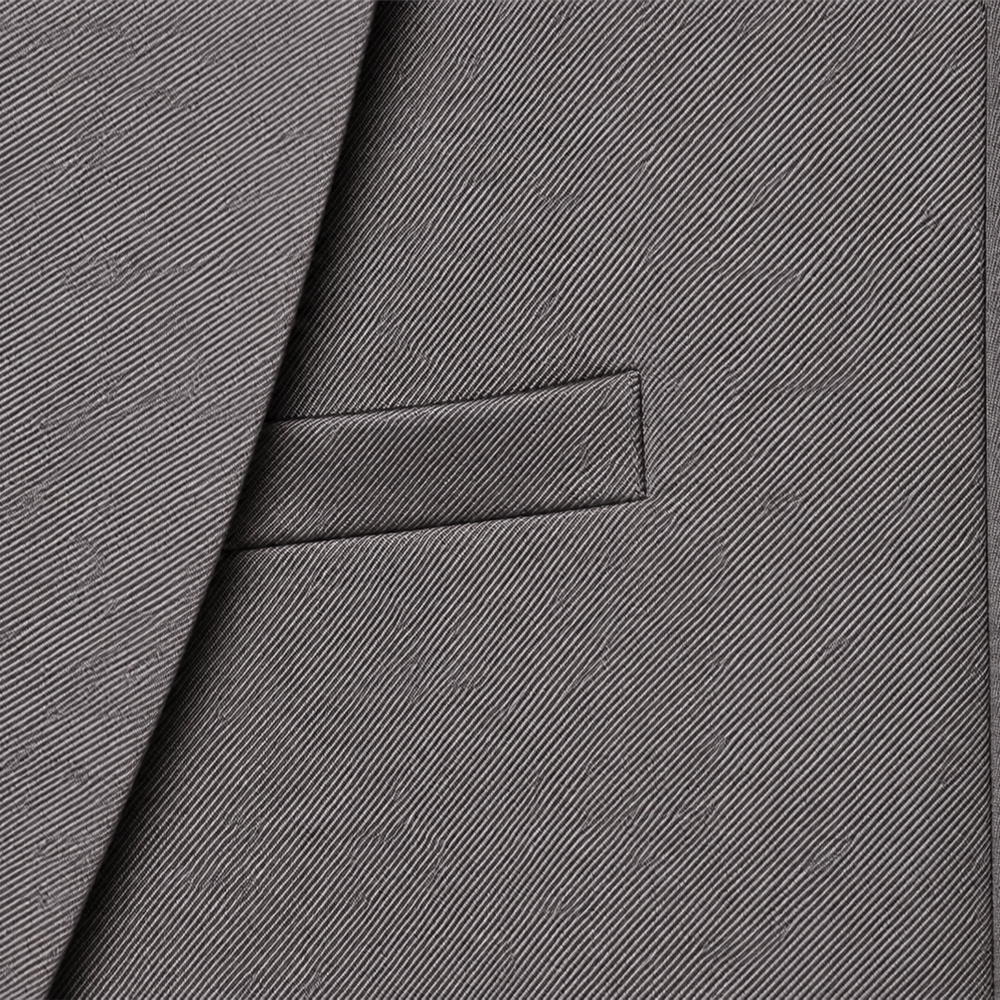 Women’s Plus-Size Grey Tailored Trouser Suit