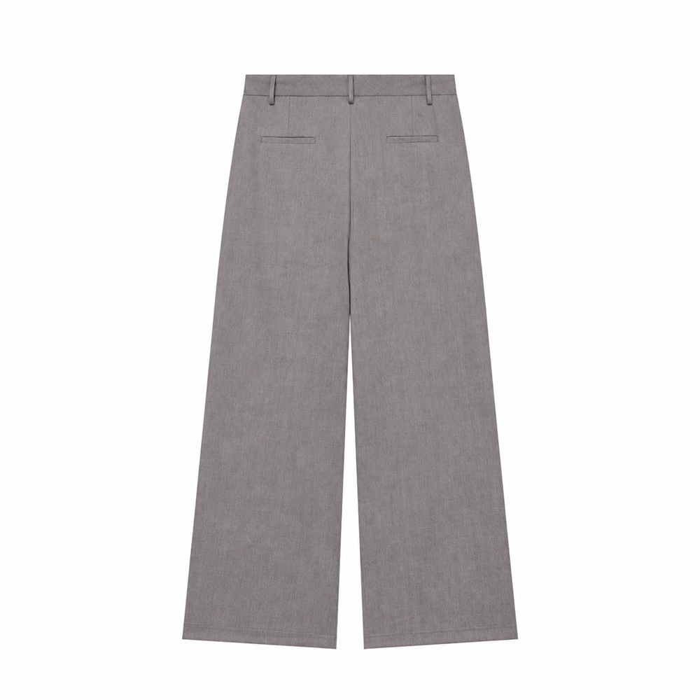 Women’s Plus-Size Grey Tailored Trouser Suit