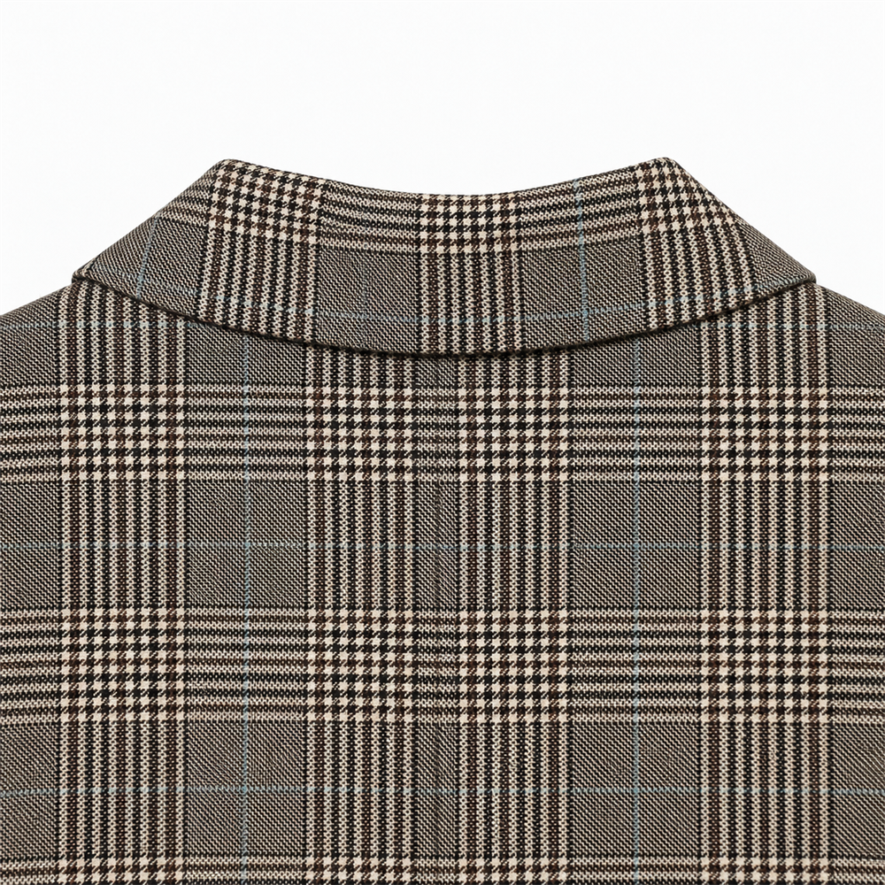 Women’s Signature Plus-Size Check Blazer