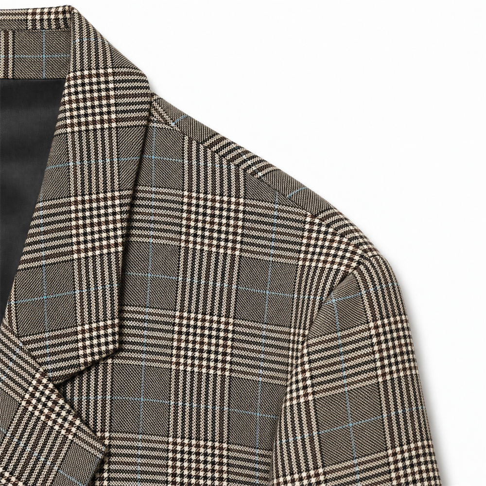 Women’s Signature Plus-Size Check Blazer